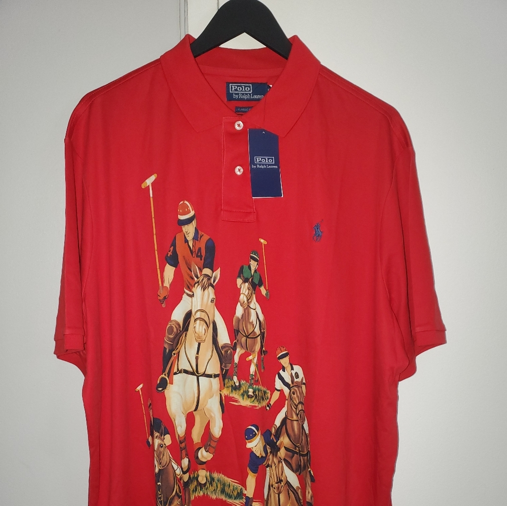 Polo Ralph Lauren 5 horseman xl Nwt